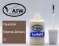 Preview: Hyundai, Sienna Brown, TI: 20ml Lackstift, von ATW Autoteile West.